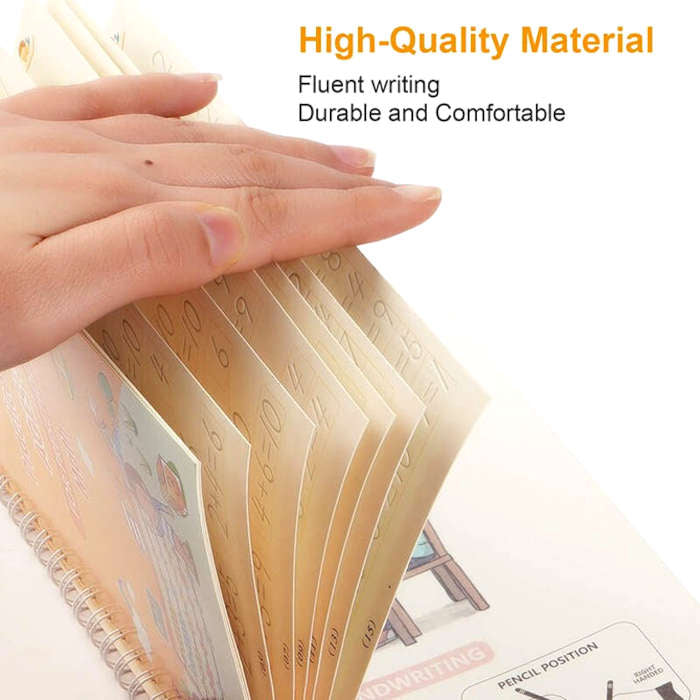 Magic Practice Copybook, Reusable Writing Practice Book