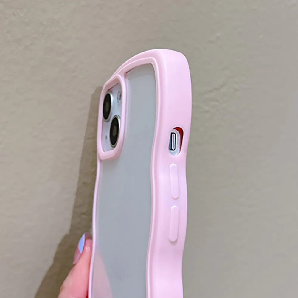 Wave Candy Silicone Phone Case For IPhone 11 12 13 14 15 Pro Max 7 8 Plus Se 2020 XS Max XS XR Covers Shockproof Phone Casing Shell